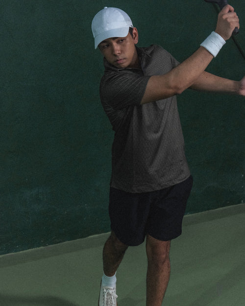 Men's Center Court Polo in Grass