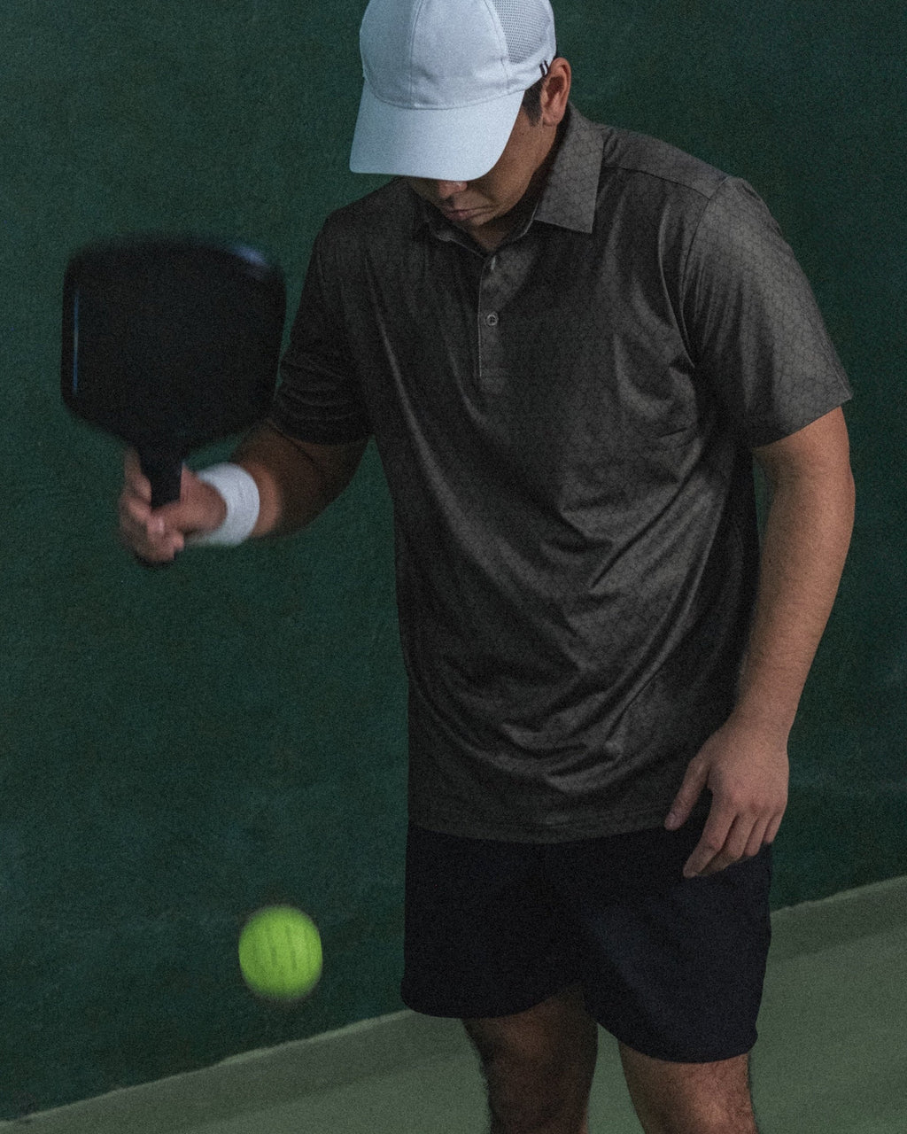 Men's Center Court Polo in Grass