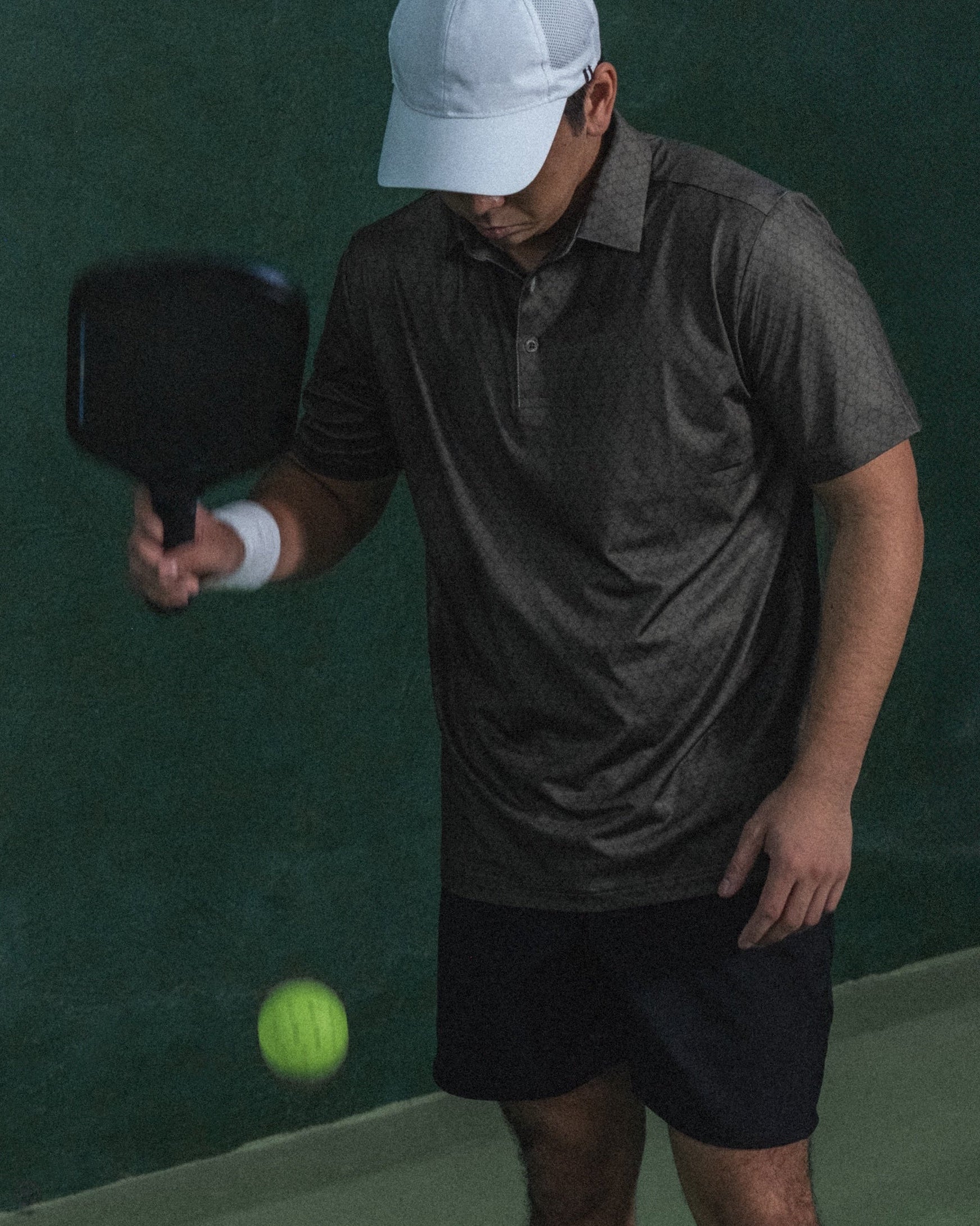 Men's Center Court Polo in Grass