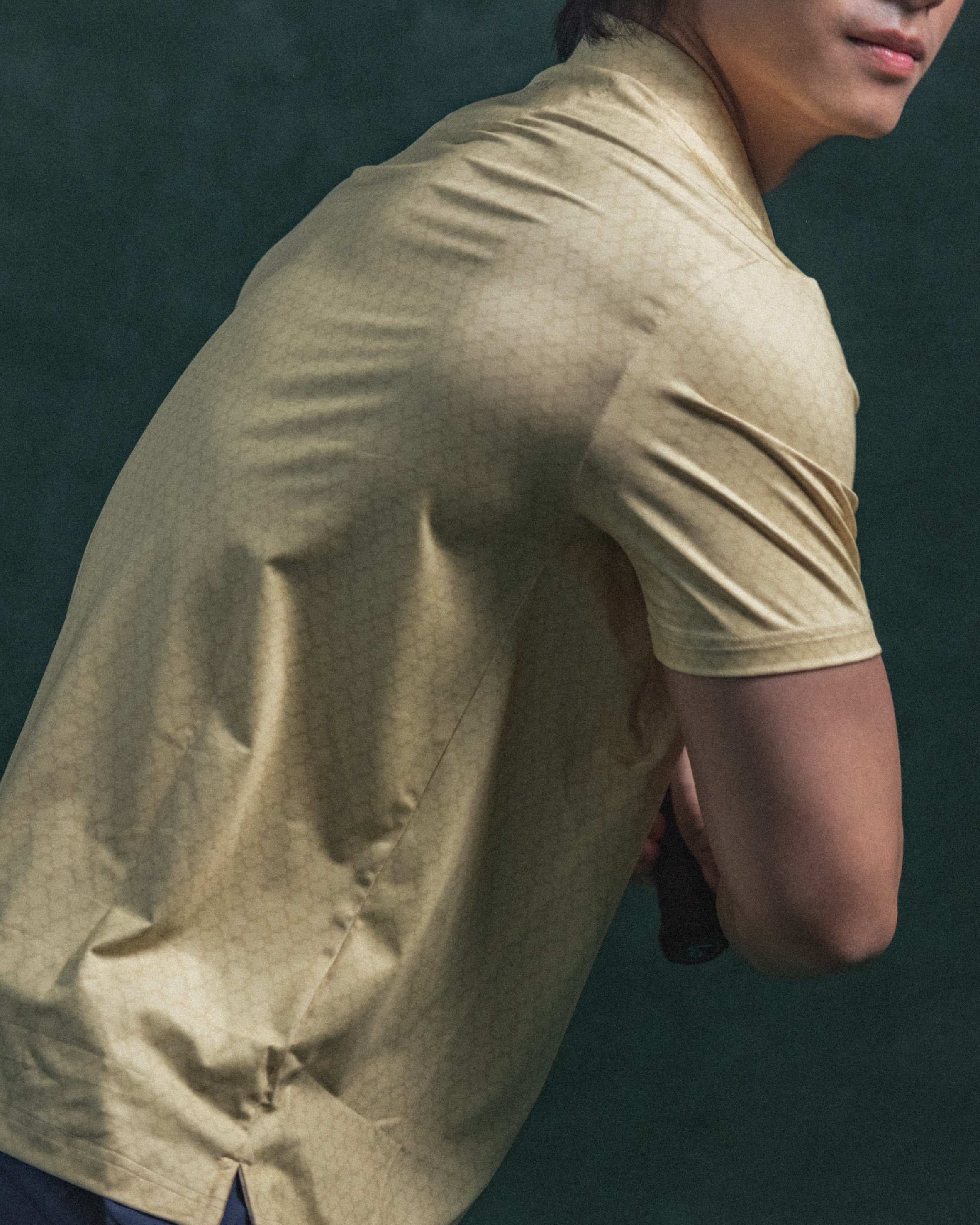 Men's Center Court Polo in Shell