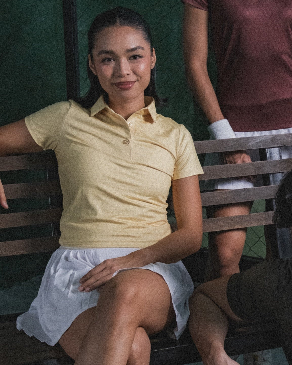 Women's Center Court Polo in Shell