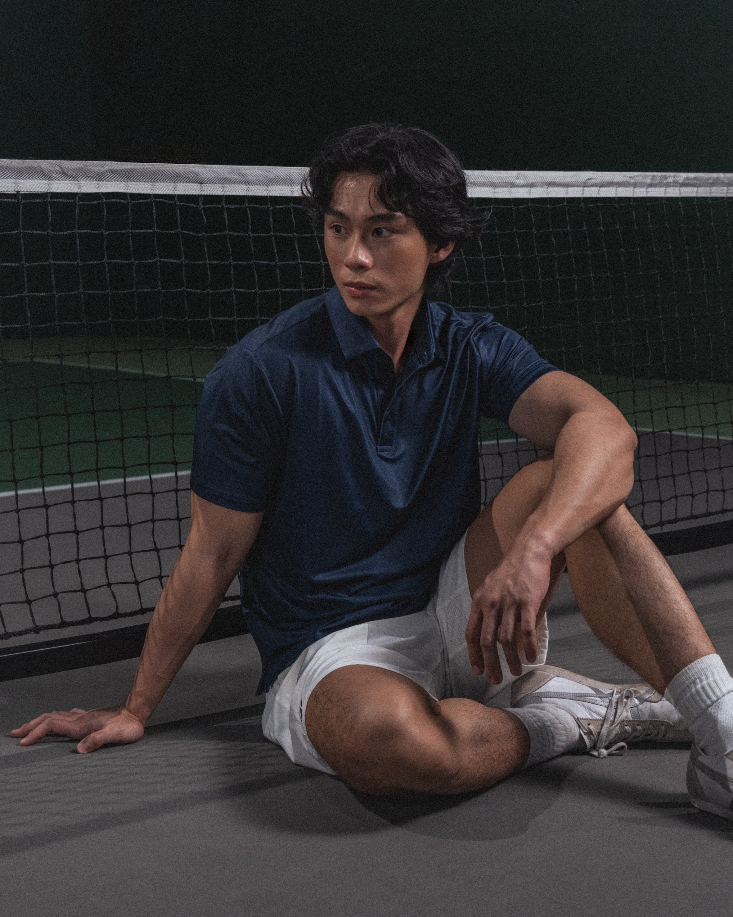 Men's Center Court Polo in Slate