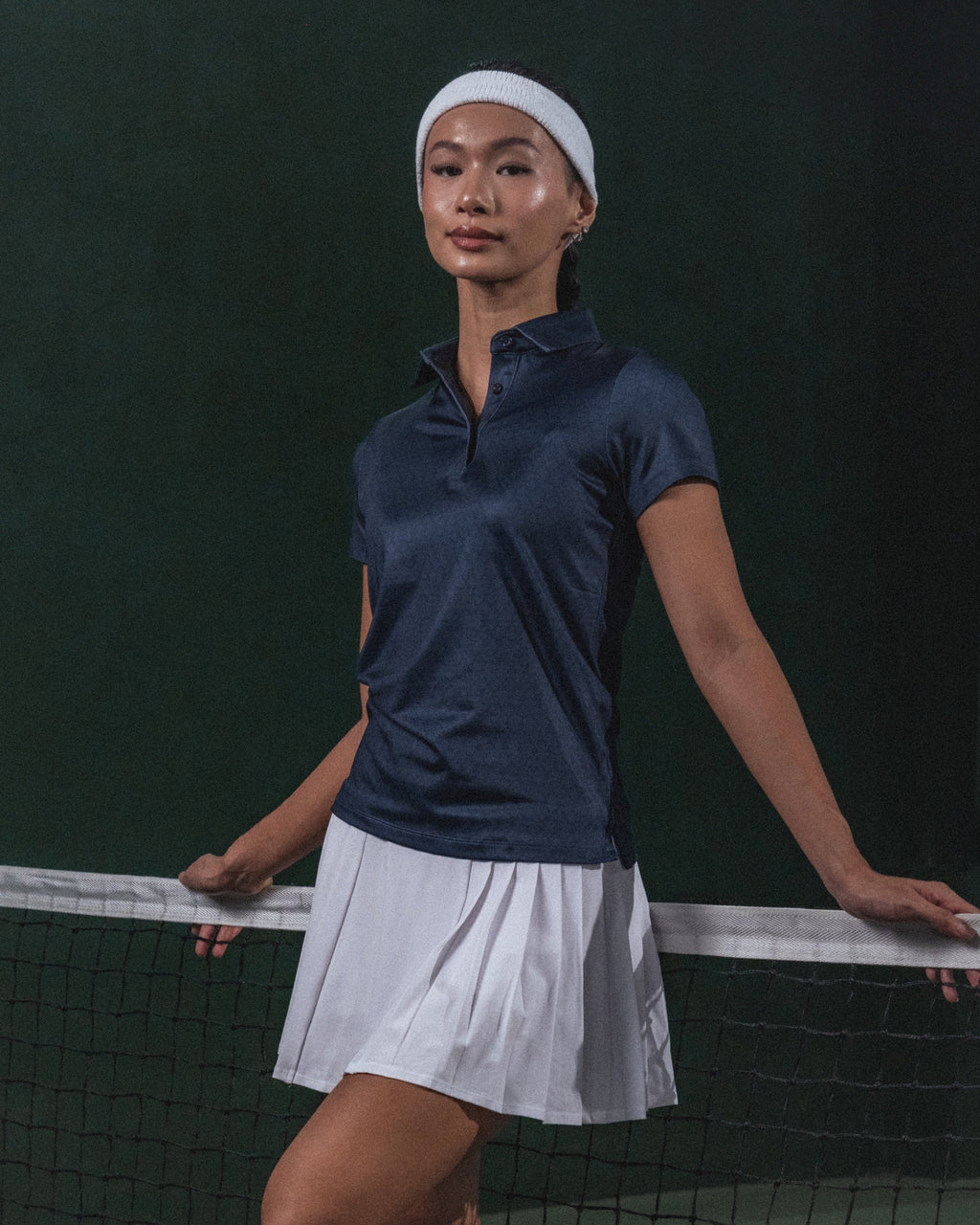 Women's Center Court Polo in Slate